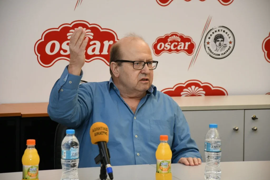Πάτρα: Έφυγε από τη ζωή ο Γιώργος Αθανασίου, πρώην πρόεδρος του Απόλλωνα