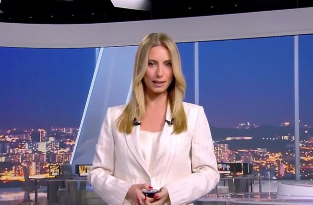 Λένα Φλυτζάνη: Έκανε πρεμιέρα στο κεντρικό δελτίο του ΣΚΑΪ