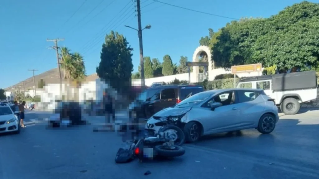 Τραγωδία στην Πάρο: Ένας Νεκρός και Ένας Σοβαρά Τραυματίας σε Σφοδρό Τροχαίο